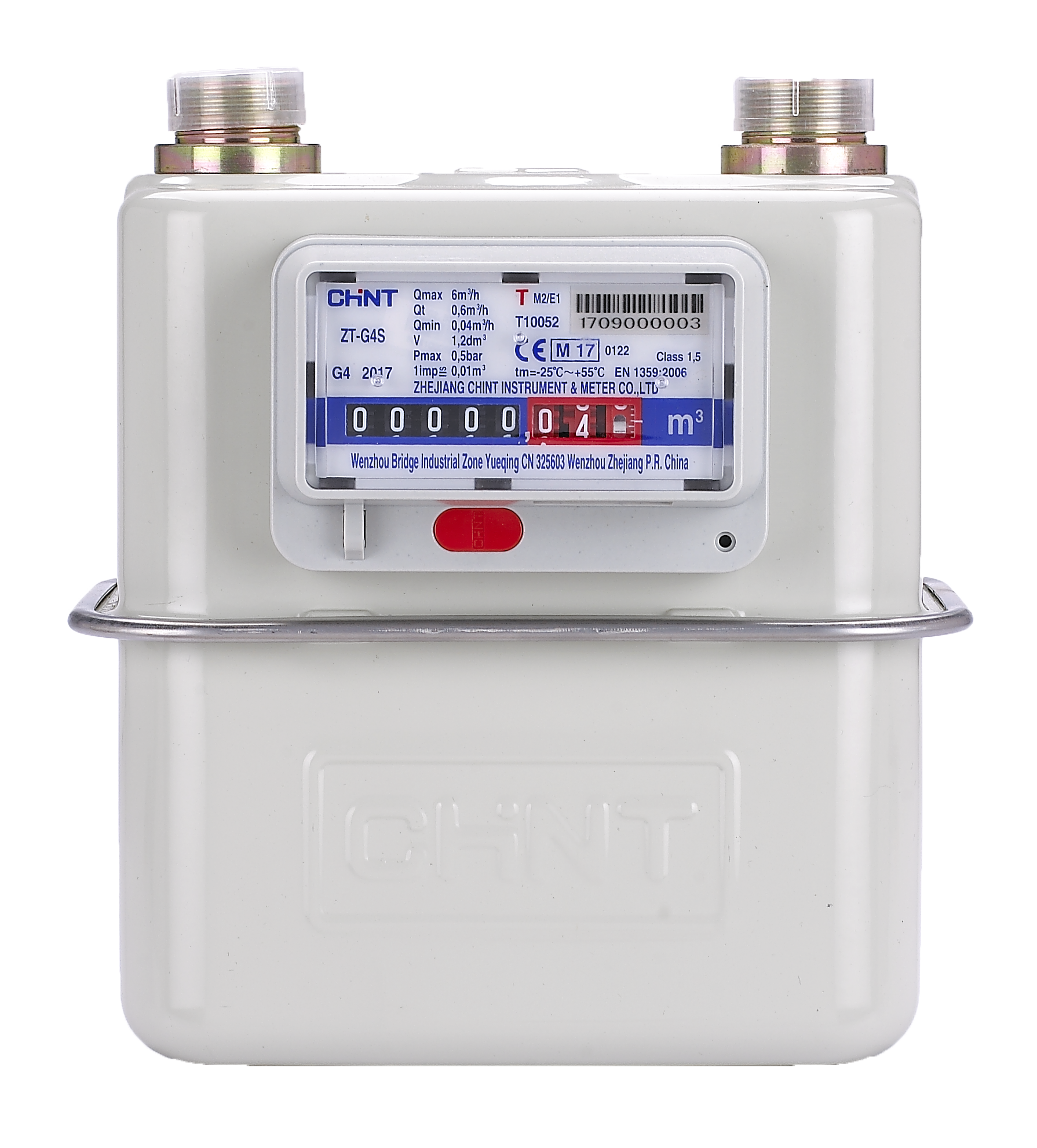 Diaphragm Gas Meter (Steel) - G1.6/G2.5/G4